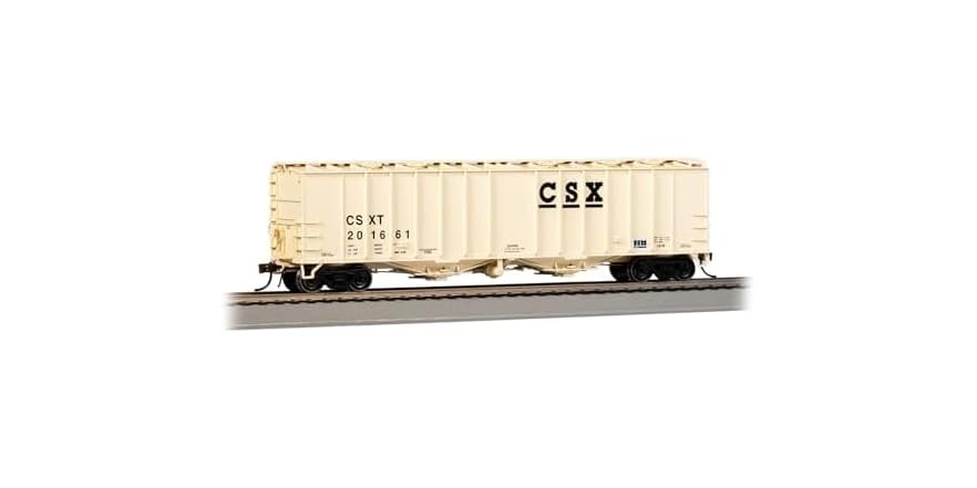 Bachmann Trains - GATX 4180 AIRSLIDE Hopper- Cream