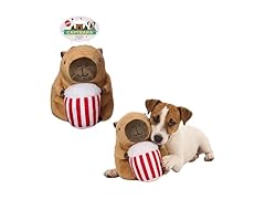 SPOT Capybara with Popcorn Plush Dog Toy