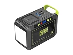 MARBERO Portable Power Station 88Wh Camping Lithium Battery Solar Generator Fast Charging with AC Outlet 120W Peak Power Bank(Solar Panel Optional) for Home Backup Outdoor Emergency RV Van Hunting (Open Box)