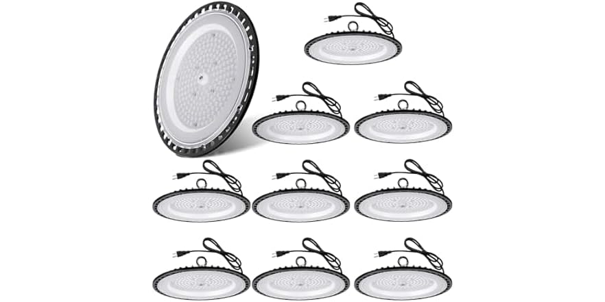 10 Pack 150W UFO LED High Bay Lights
