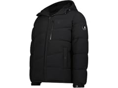 Spyder Mens Flex Shell Puffer Jacket w/ Fleece Lining