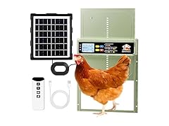 Chicken Coop Door Solar Powered