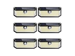 Brightever 6-Pack Solar Outdoor Lights