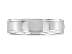 6 MM Polished Men's Titanium