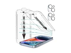 EZ-GLAZ 4 Pack Screen Protector for iPhone 14 6.1"