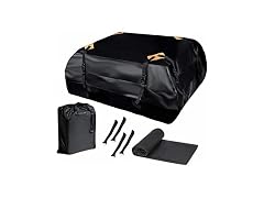 Zone Tech OR0034 Car Roof Cargo Bag Water Resistan Black