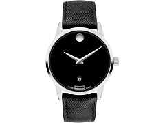 Movado Men's Museum Classic Automatic Black Watch