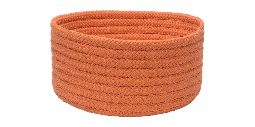 Orange Woven Storage Basket - 3 Sizes