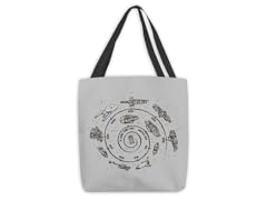 Timeline Large Tote Bag