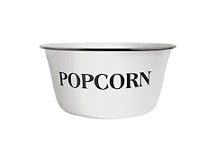 Clavoris Large Enamel Popcorn Bowl – 3.7- Quart