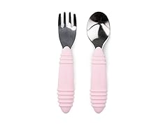 Bumkins Toddler Utensils, Kids Fork and Spoon Set