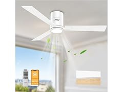 OPONL Ceiling Fan | 52in Flush Mount