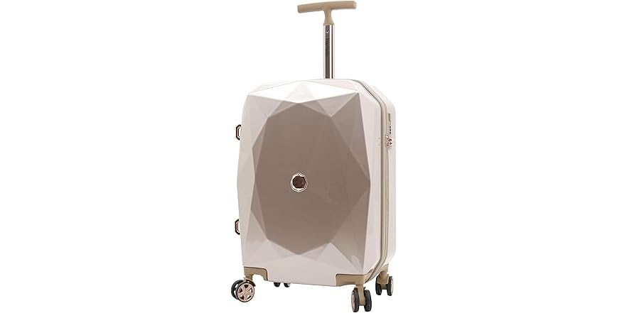 Kensie Women's Gemstone Luggage – Rose Gold, Stylish 2-Piece Set - Image 10