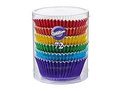 Wilton 72 Count Rainbow Cupcake Liners