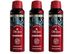 3PK Aluminum Free Underarm & Body Spray