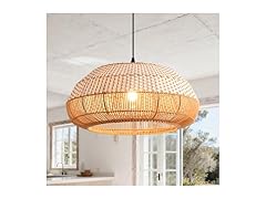 Parrot Uncle D3037 Medium Boho Woven Pendant Light