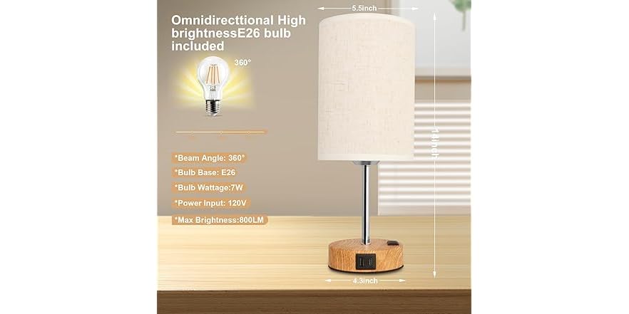 Novus Lighting Touch Table Lamp