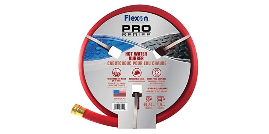 Flexon Farm & Ranch 30,5m Rosso: Tubo Irrigazione Professionale 5/8