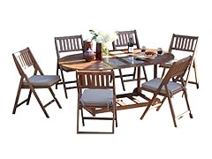 7-Piece Fold and Store Table Set