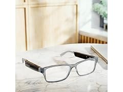 (NEW) Amazon Echo Frames Smart glasses, Designed for Alexa+, Modern Rectangle frames in Charcoal Gray