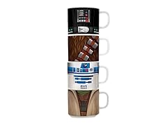 Vandor Star Wars 4 pc. Stacking Ceramic Mug Set