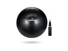 Spalding - Gym Ball with Pump (65 Cm), Black