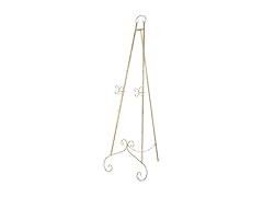 Deco 79 Metal Scroll Display Easel