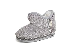 Dearfoams Kids Furry Bootie Slipper