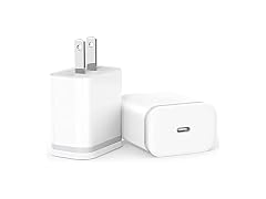 LUOATIP 20W USB-C Charger Block 2-Pack