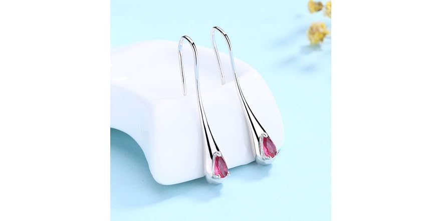 Orecchini Pendenti A Goccia Argento 925 Dew Con Colibrì - Modello 60345HP028 - Gioielli Eleganti