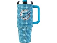 DOLPHINS Bling Game Day Tumbler (40oz)