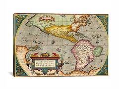 World Map The Americas  26x18