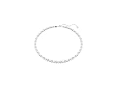 Swarovski Tennis Matrix Pearl Necklace
