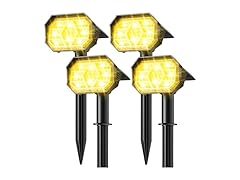 Brightown Solar Lights OutdoorWarm White