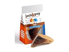 Jack&Pup Filled Cow Hooves for Dogs