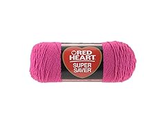 Red Heart Super Saver Yarn - Shocking Pink