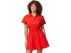 Amazon Essentials Women's Flare Short Sleeve Dress