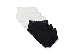 (6 Pack) Amazon Essentials Womens Full Brief Panty
