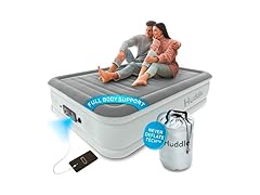 Huddle Luxury Full Air Bed with Patented Dual Pump