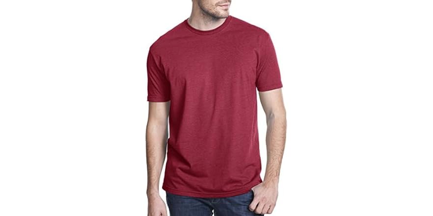 T-Shirt Homme Next Level CVC Crew N6210 – Confort Absolu Et Qualité Premium Jusqu'à XXXXL