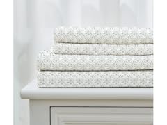 Patina Vie Printed Microfiber Sheet Set