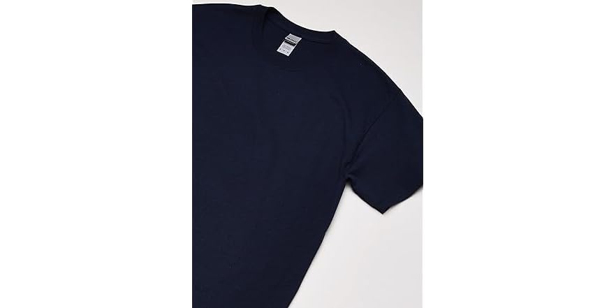 Gildan Adult Tall Ultra Cotton T-Shirt - 6.1 Oz, 100% Cotton, Pre-Shrunk, Longer Fit