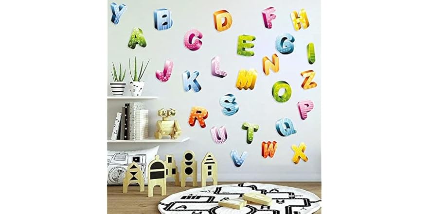 Alphabet Wall Decals ABC Stickers