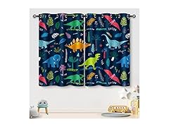 Aimego Dinosaur Blackout Curtains