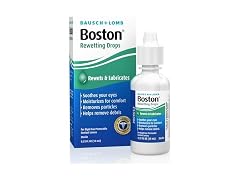 Boston Rewetting Drops RGP Contact Lens Comfort