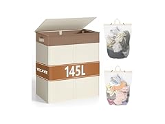 Yecaye 145L Double Laundry Hamper
