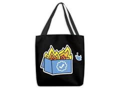 "Verified Trash Fire" Large Tote Bag