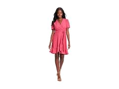 London Times Women (12) Summer Ruffle Short Dress