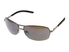 Gunmetal Aviator w/ Smoke Lens