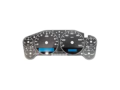 TAE Tanin Auto Electronix Custom Black Speedometer